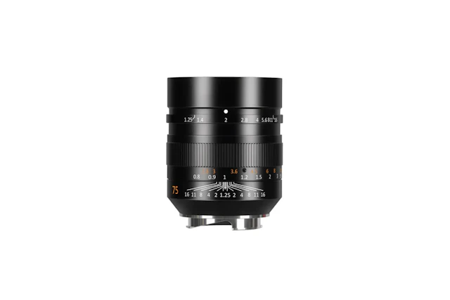 1/15発売 7Artisans M75mm F1.25 II ライカM用“新ポートレートレンズ